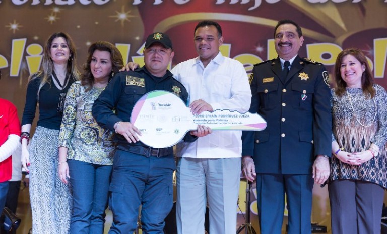 Apoyarán a 300 policías con acciones de vivienda