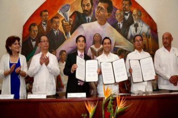 El alcalde firma Carta de Intención de Hermanamiento con Chengdu, China