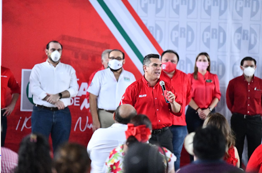 Trabajemos juntos y en equipo, trabajemos para impulsar a los mejores cuadros: Moreno en Yucatán