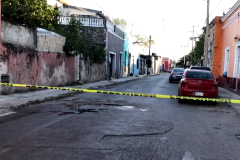 Hallan camioneta en la que viajaba el atacante del ciclista en el Centro de Mérida