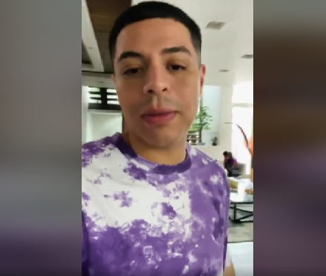 Eduin Caz confirma accidente de su camioneta, aclara quien iba manejando