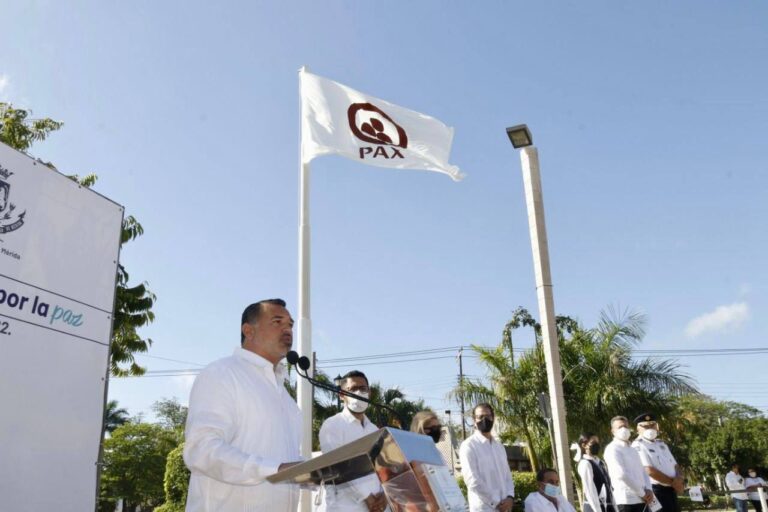 Mérida ciudad de Paz, se suma al llamado mundial de vivir en armonía