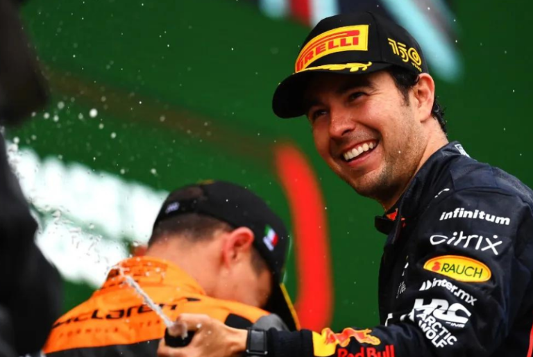 ‘Checo’ Pérez sube al podio en el Gran Premio de la Emilia Romagna