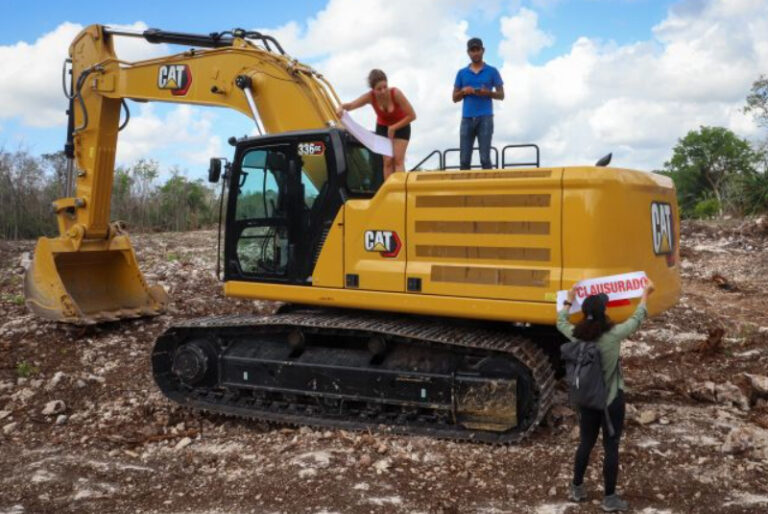 “Sélvame del Tren” celebra suspensión definitiva de las obras en el Tramo 5 del Tren Maya