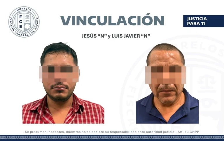 Vinculan a proceso a dos trabajadores del Ayuntamiento de Cuautla por posesión de arma de fuego
