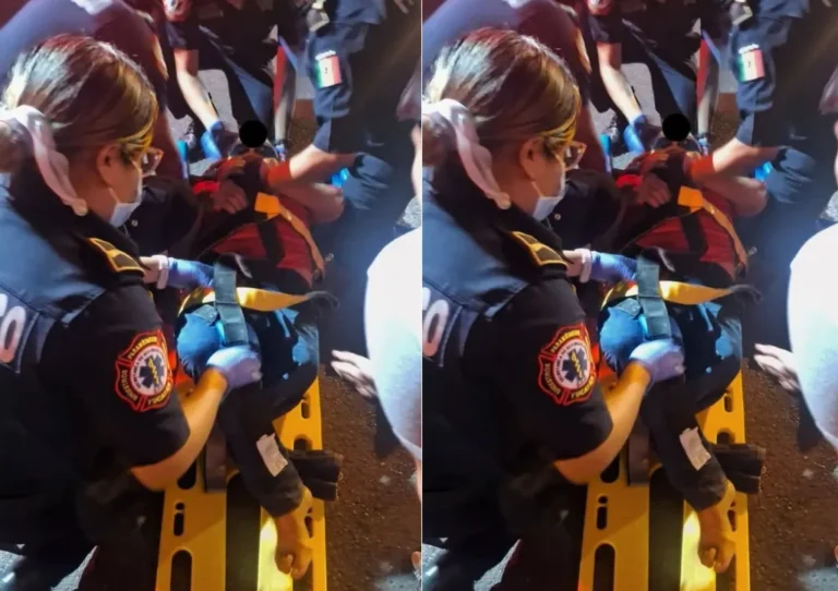 Atropellan a un adulto mayor en silla de ruedas en Mérida; conductor huyó del lugar