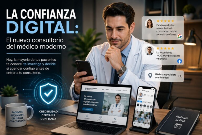 La confianza digital: el nuevo consultorio del médico moderno
