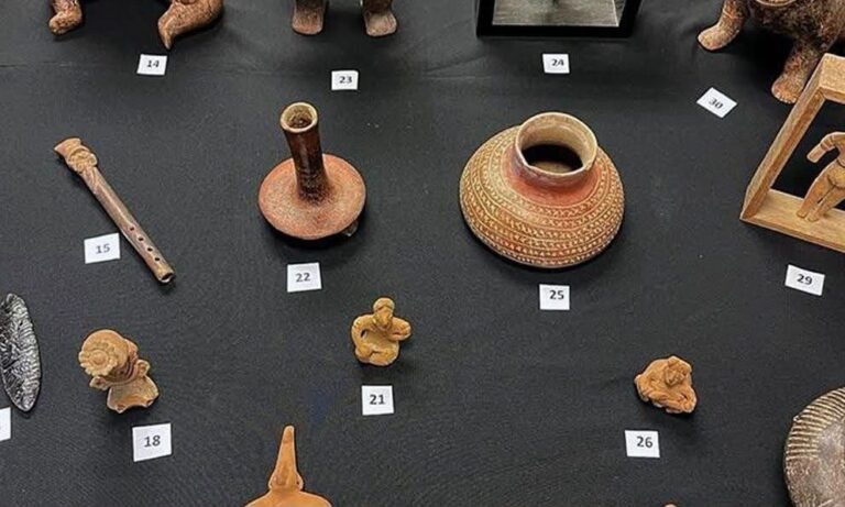 México recupera en Boston más de mil piezas arqueológicas prehispánicas