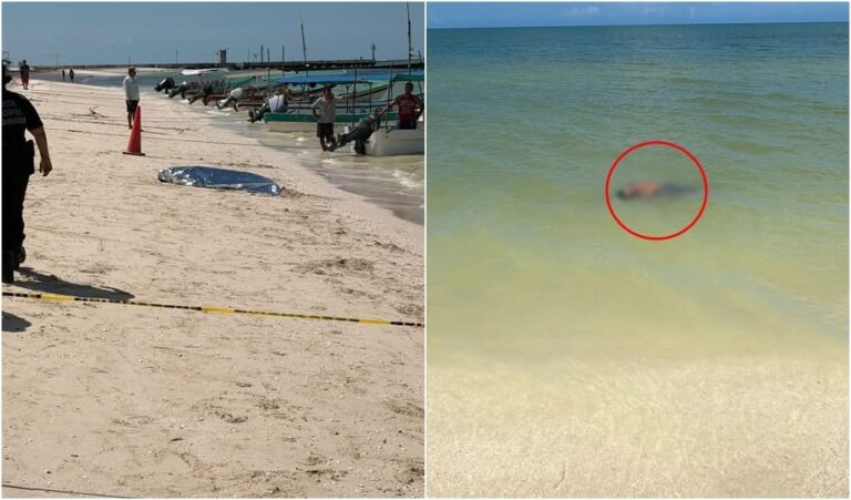 Misteriosa muerte en Celestún: encuentran a “Bolas” sin vida a la orilla del mar